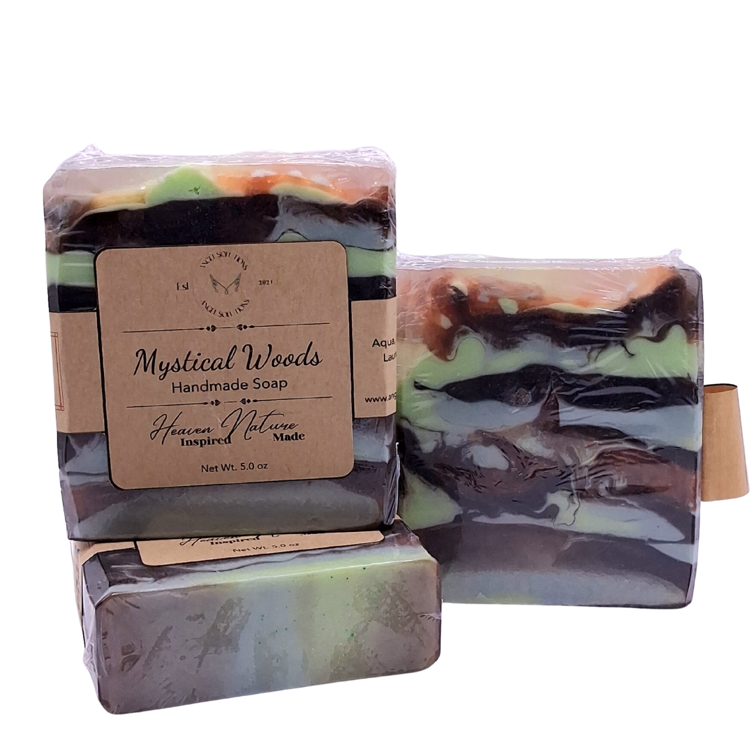 Mystical Woods Goat's Milk Soap, handmade, moisturizing