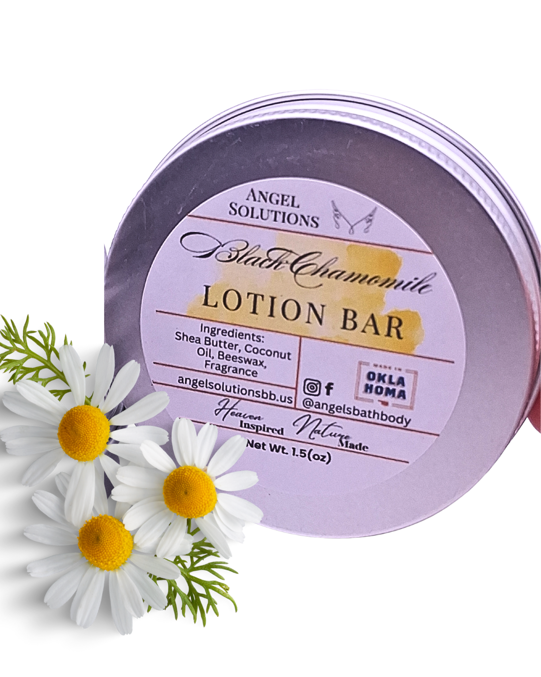 Black Chamomile Lotion bar