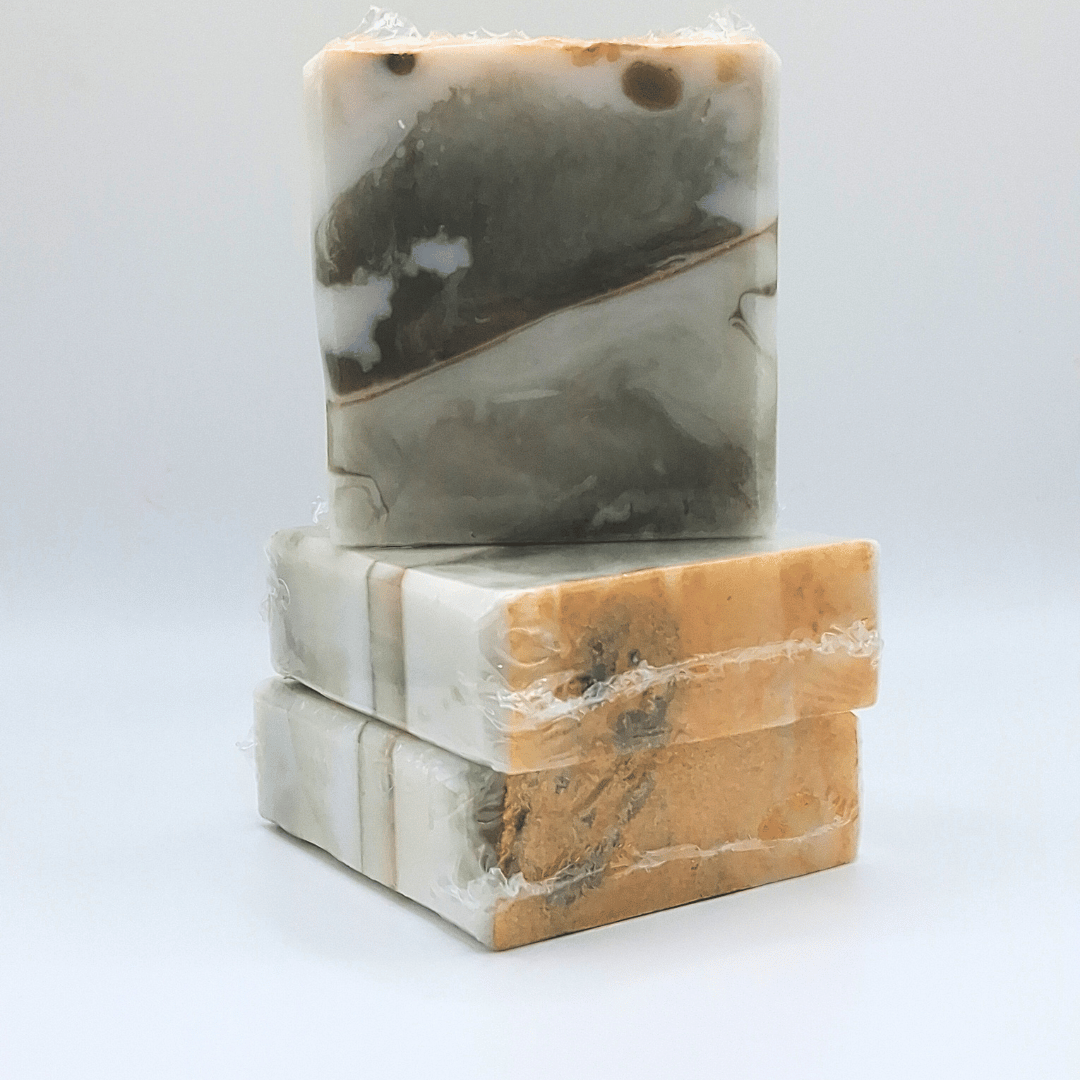 Rosemary Mint & Pine Soap, goat's milk, green sea clay