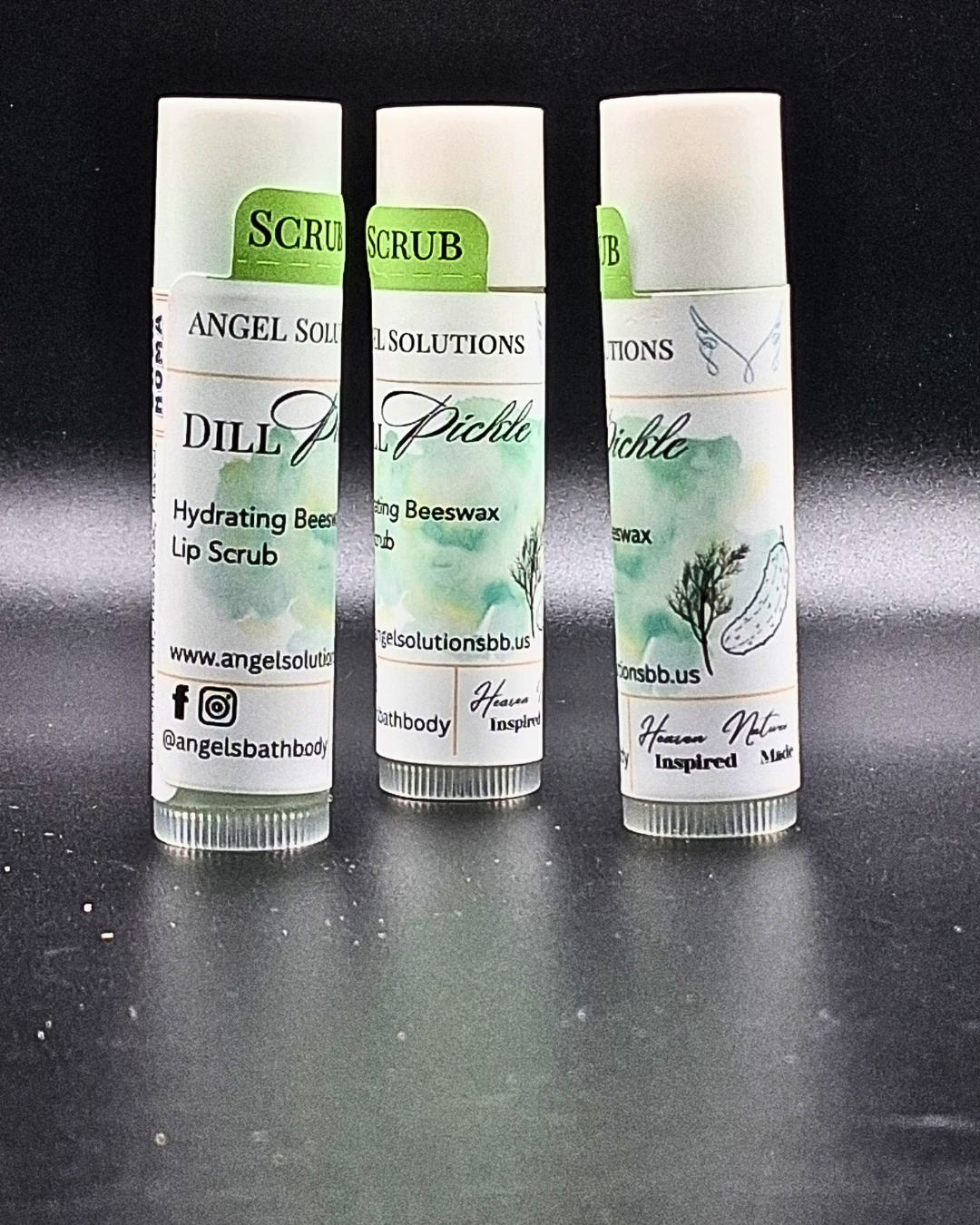 Dill Pickle Lip scrub, exfoliating, natural lip scrub, nourishing