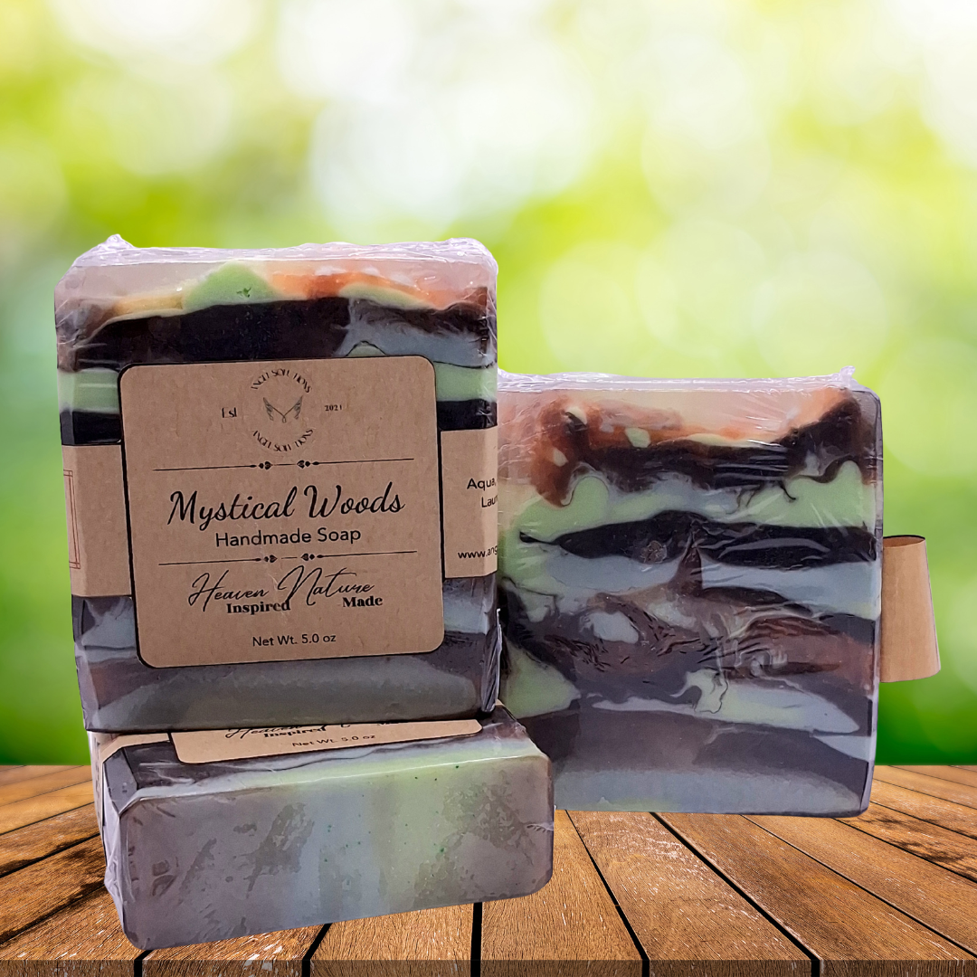 Mystical Woods Goat's Milk Soap, handmade, moisturizing