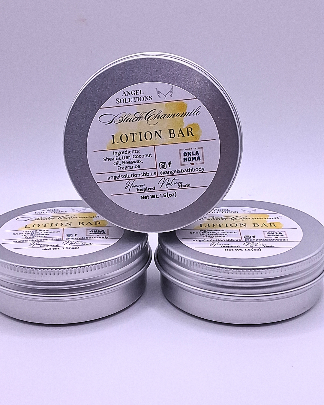 Black Chamomile Lotion bar