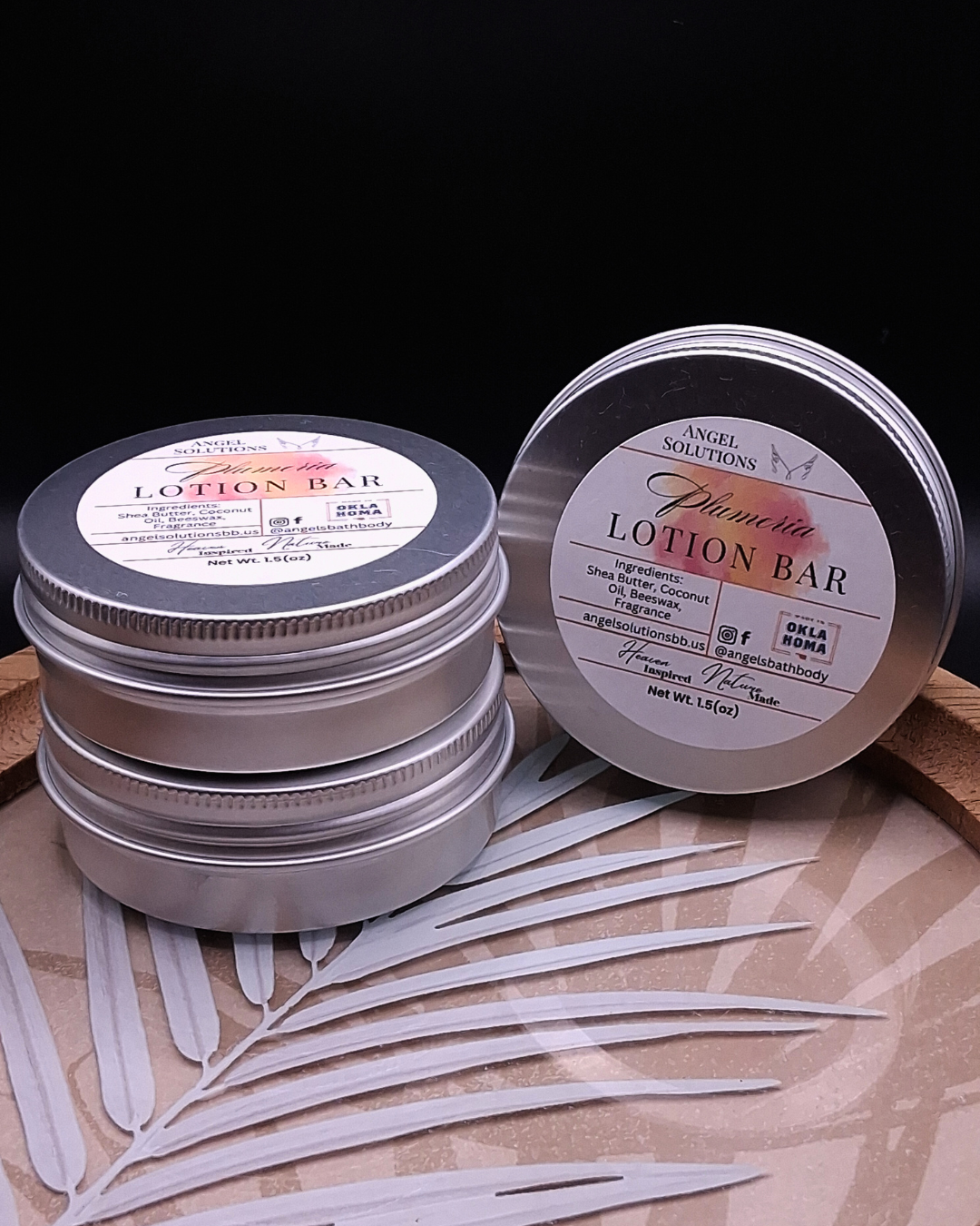 Plumeria Lotion bar, moisturizing, solid lotion, beeswax