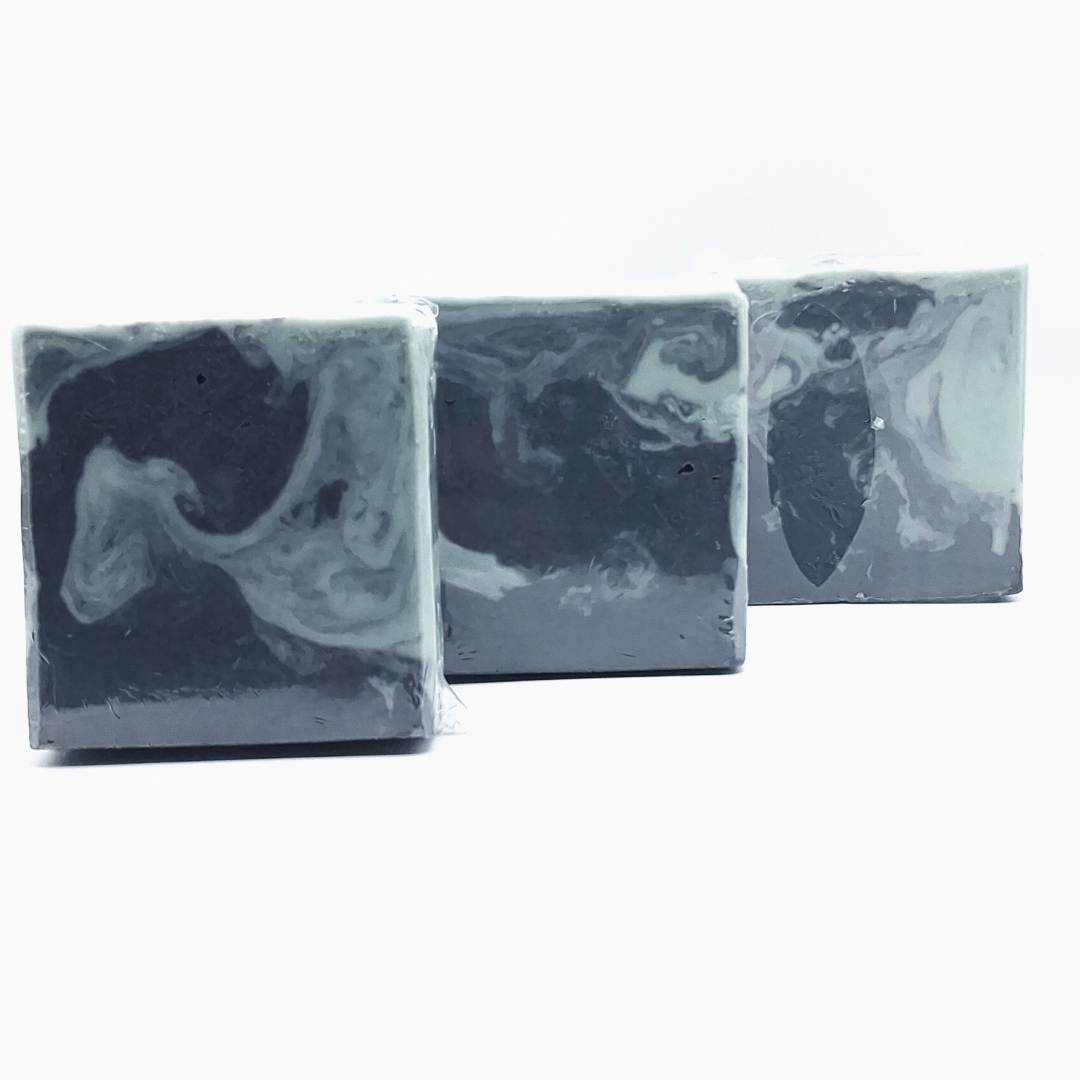 Charcoal Tea tree soap, goat's milk, cleansing, moisturizing