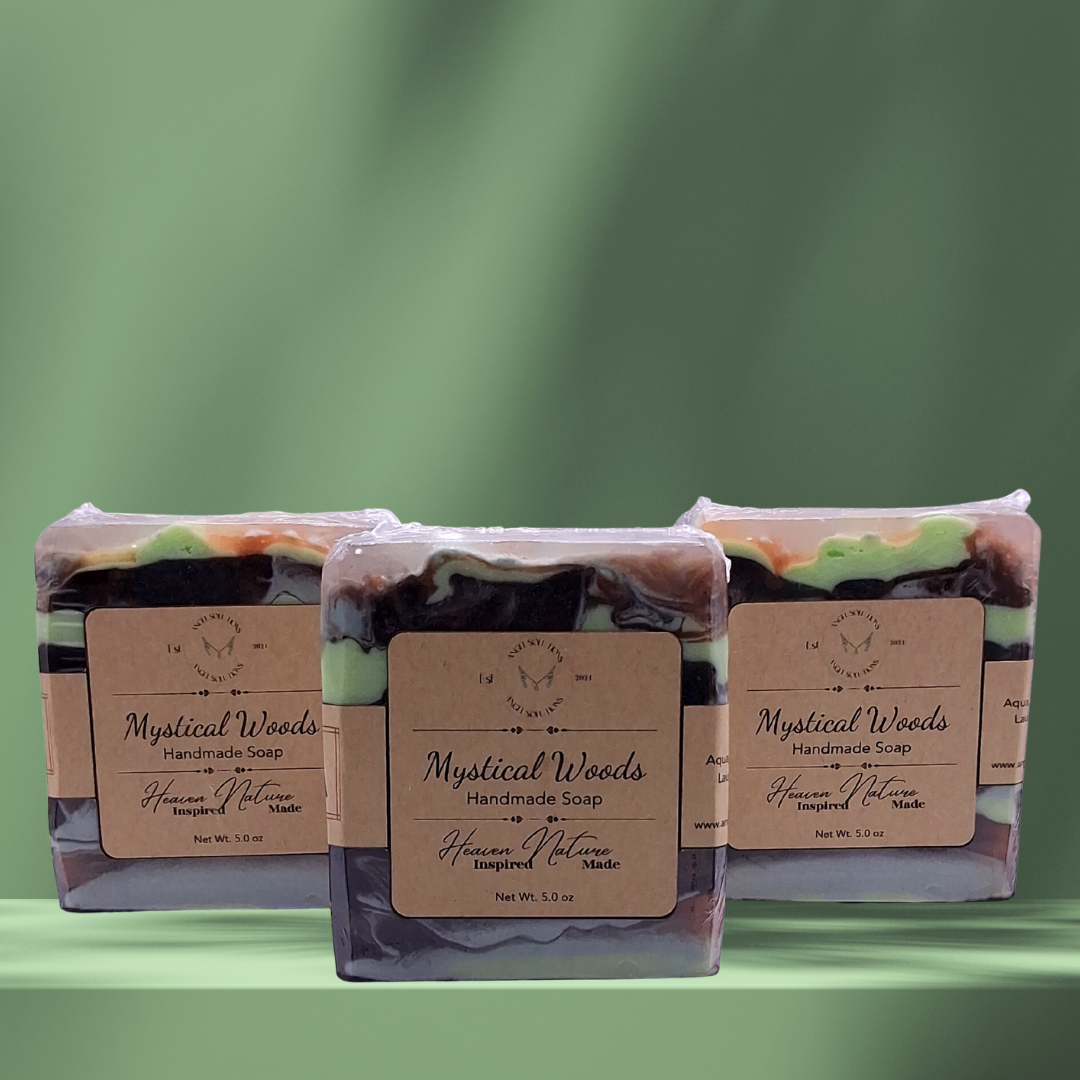 Mystical Woods Goat's Milk Soap, handmade, moisturizing
