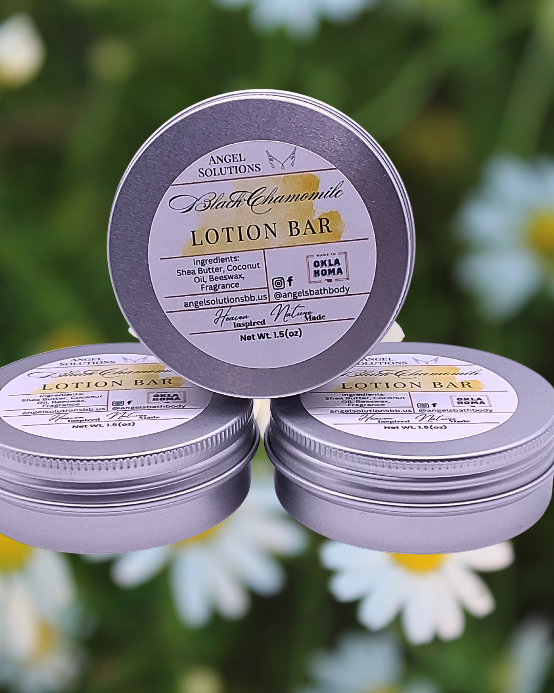 Black Chamomile Lotion bar