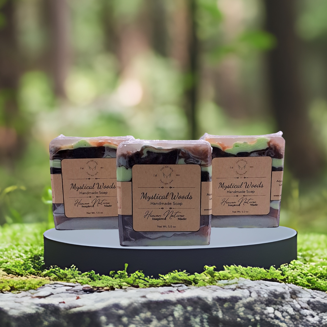 Mystical Woods Goat's Milk Soap, handmade, moisturizing