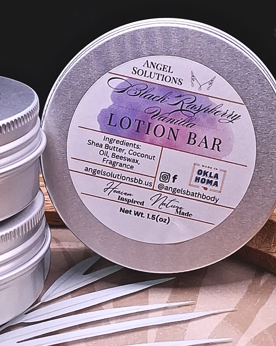 Black Raspberry Vanilla Lotion Bar