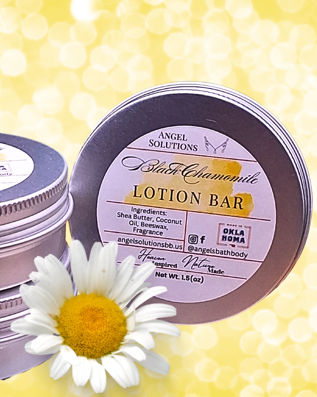 Black Chamomile Lotion bar