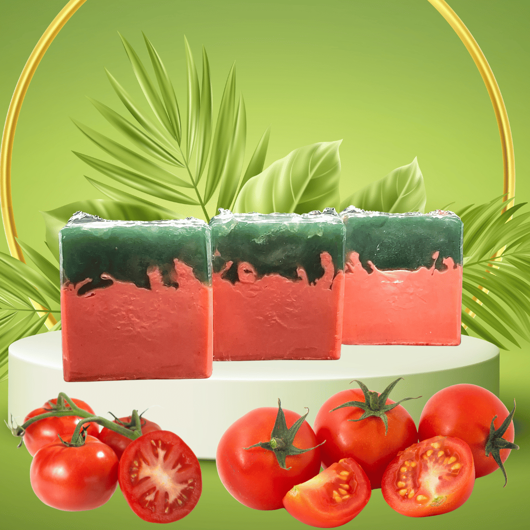 Vine Ripe Tomato Soap, Goat's milk, moisturizing, skin loving