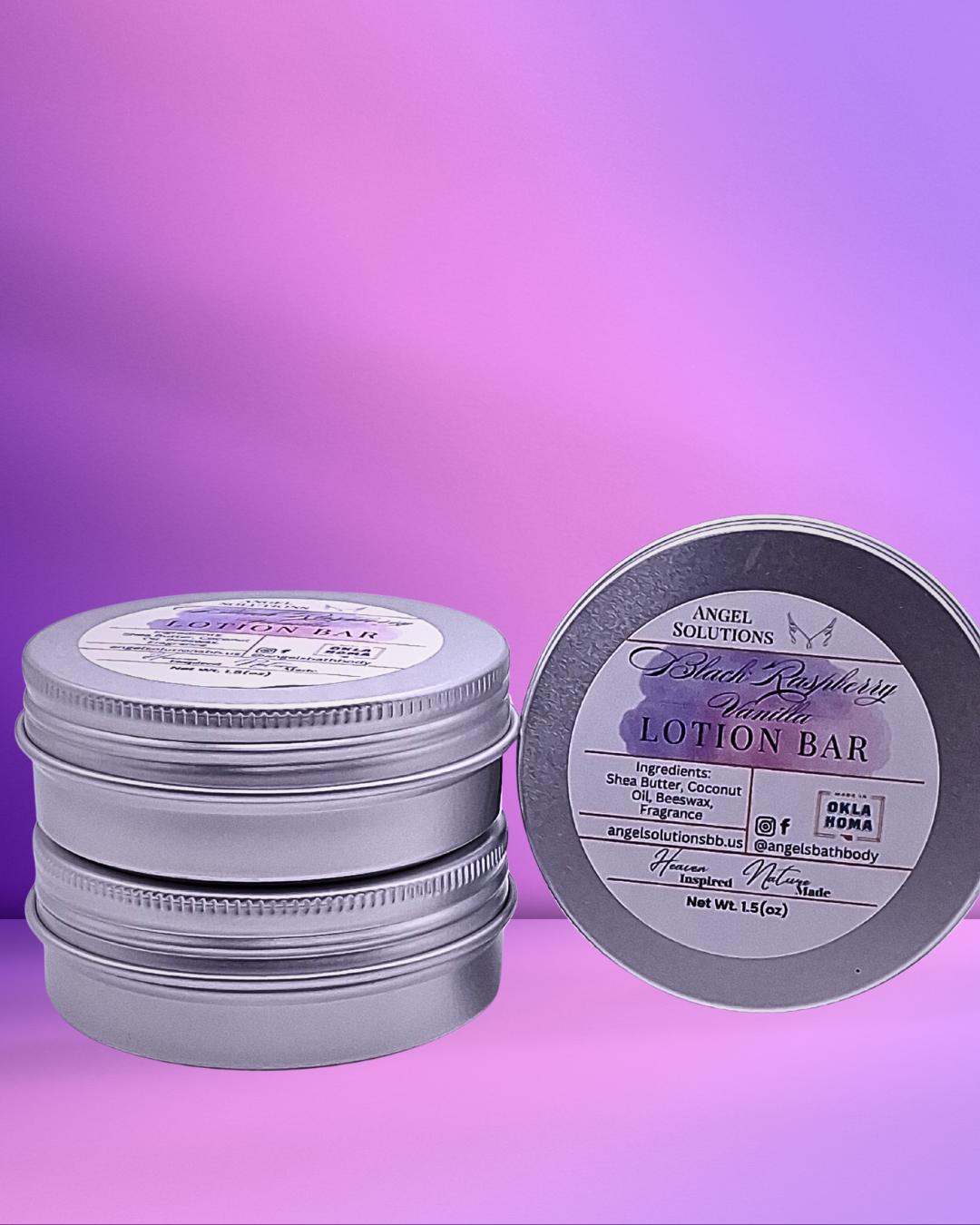 Black Raspberry Vanilla Lotion Bar