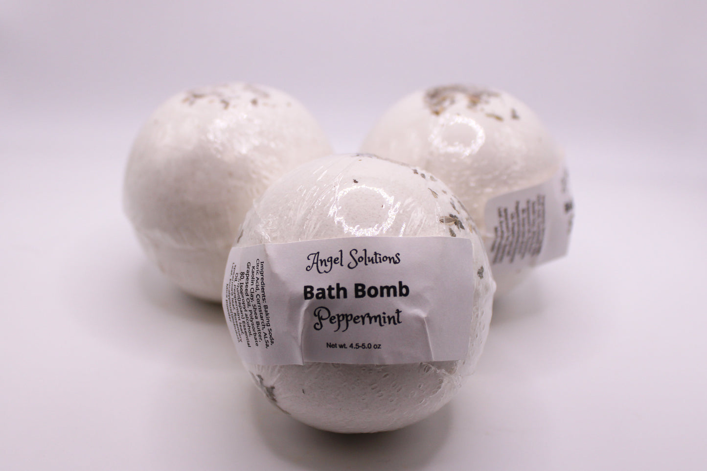 Peppermint Botanical Bath bomb