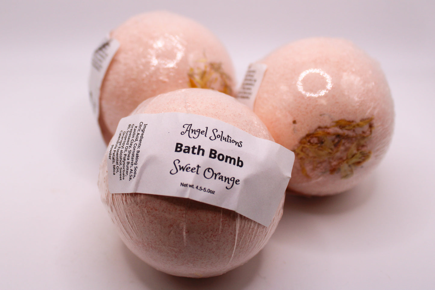 Orange Botanical Bath bomb