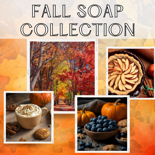 Pre-Order Fall Soap Collection, handmade soap,