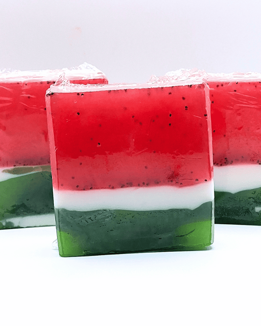 Watermelon Harvest Soap, summer soap collection, limited edition
