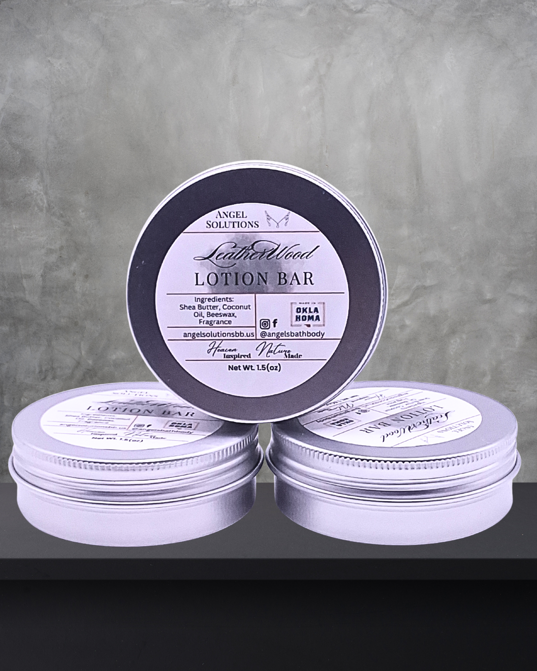 Leatherwood Lotion bar, moisturizing, nourishing, unisex