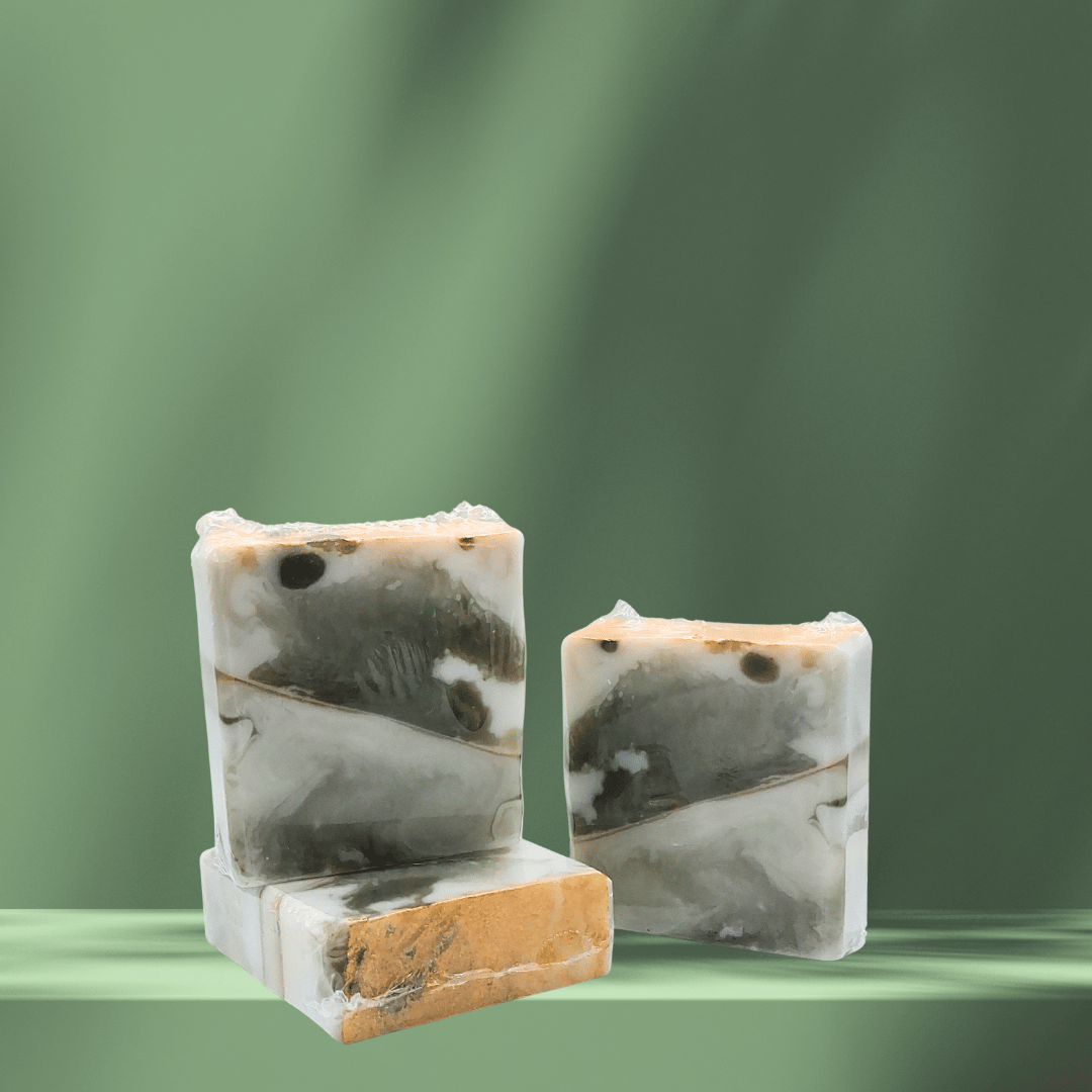 Rosemary Mint & Pine Soap, goat's milk, green sea clay